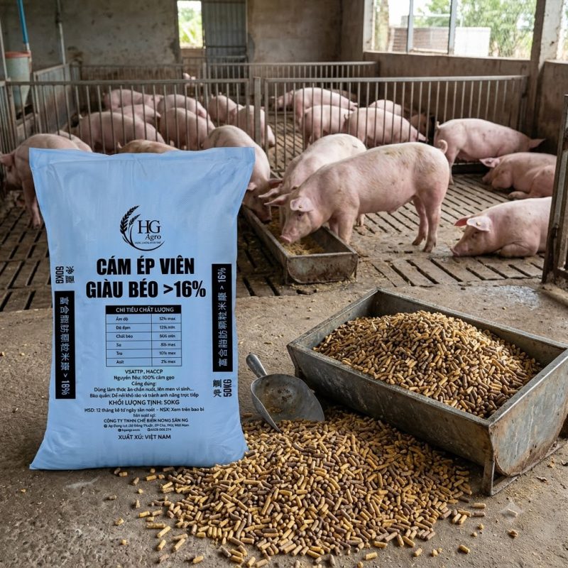 cám cần thơ, hg argo, cám sấy cần thơ, cám viên ép 