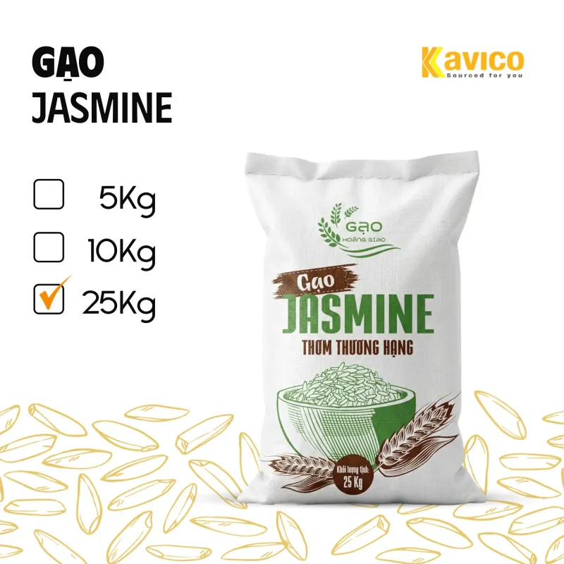 Gao Jasmine 25kg Trang