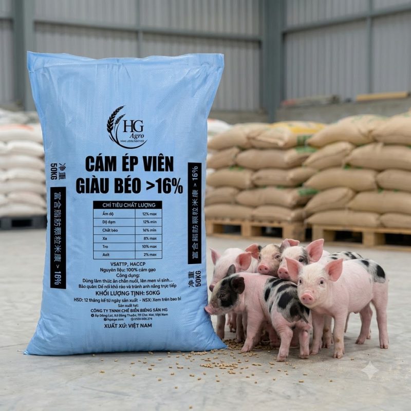 cám cần thơ, hg argo, cám sấy cần thơ, cám viên ép